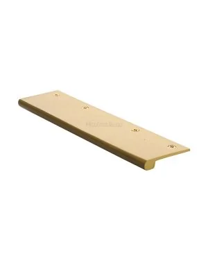 Heritage Brass EPT Edge Pull Cabinet Handle 200mm Satin Brass finish