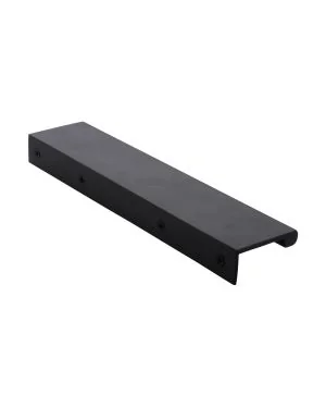 Heritage Brass EPTR Edge Pull Cabinet Handle 200mm Matt Black finish