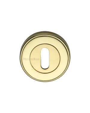 Heritage Brass Key Escutcheon Polished Brass finish