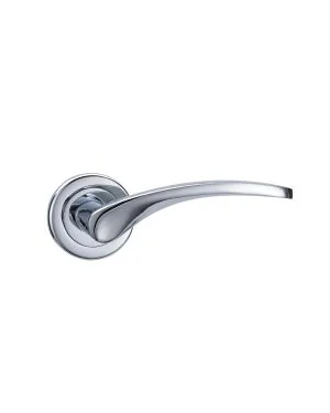 Seven Lever Handle Pair - Polished Chrome (EOL)