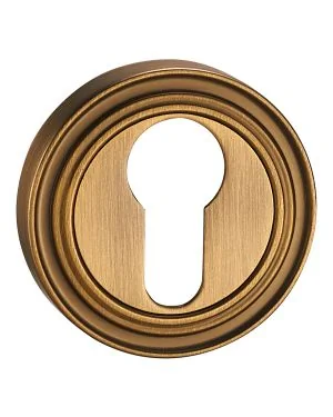 Traditional Euro Escutcheon - Parisian Bronze