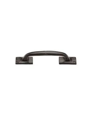 The Cabinet Pull Offset Design 159mm Black Iron