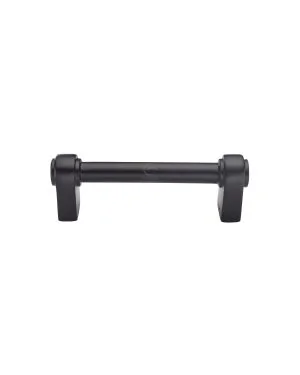 Black Iron Rustic Cabinet Pull Artisan Design 96mm CTC