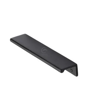 Matt Black Rustic Iron Edge Cabinet Pull 152mm