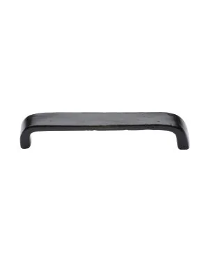 Matt Black Rustic Iron Cabinet Pull D Type 160mm CTC