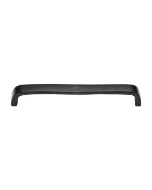 Matt Black Rustic Iron Cabinet Pull D Type 192mm CTC