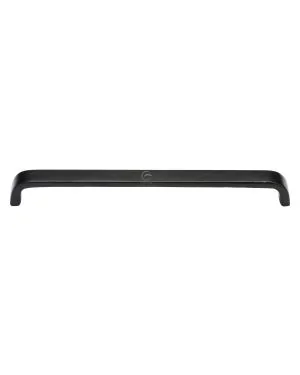 The Cabinet Pull D Shaped 254mm Black Iron