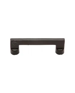 The Cabinet Pull Apollo Design 96mm Black Iron