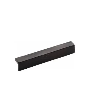 The Cabinet Pull L Design 152mm Black Iron