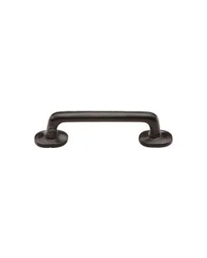 The Cabinet Pull Traditional Design 96mm Black Iron