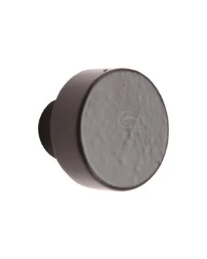The Cabinet Knob Helios Design 30mm Black Iron