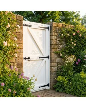 Frame Ledge Braced Gate