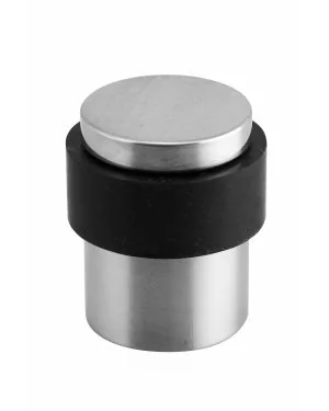 Floor Mounted Door Stop - Polished Stainless Steel