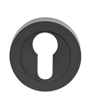 Matt Black Euro Escutcheon