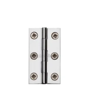 Heritage Brass Hinge Brass 2 X 1 1/8 Polished Chrome finish