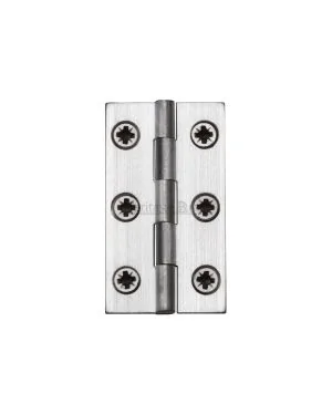 Heritage Brass Hinge Brass 2 X 1 1/8 Satin Chrome finish
