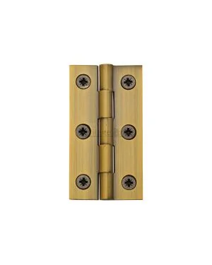 Heritage Brass Hinge Brass 2 1/2 x 1 3/8 Antique Brass finish