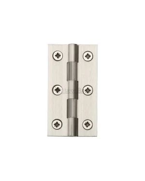 Heritage Brass Hinge Brass 2 1/2 x 1 3/8 Satin Nickel finish