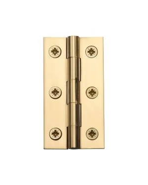 Heritage Brass Hinge Brass 3" x 1 5/8" Polished Brass finish