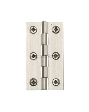 Heritage Brass Hinge Brass 3 x 1 5/8 Satin Nickel finish