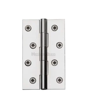 Heritage Brass Hinge Brass 4 x 2 3/8 Polished Chrome finish