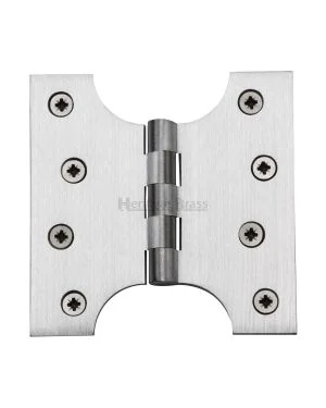 Heritage Brass Parliament Hinge Brass 4 x 2 x 4 Satin Chrome finish