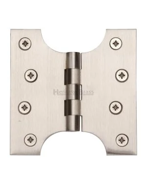 Heritage Brass Parliament Hinge Brass 4" x 2" x 4" Satin Nickel finish