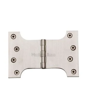 Heritage Brass Parliament Hinge Brass 4 x 4 x 6 Satin Nickel finish