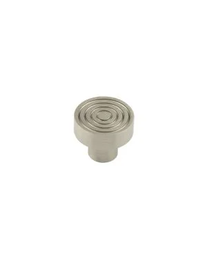 Murray Reeded Cupboard Knob - Satin Nickel