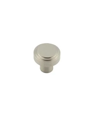 Cropley Stepped Cupboard Knob - Satin Nickel