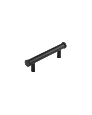 Wenlock Diamond Knurled Cabinet Handle - Matt Black