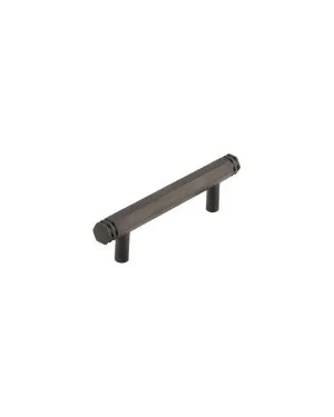 Nile Hexagonal Stepped Cabinet Handle - Dark Bronze