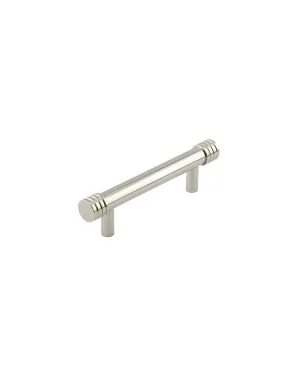 Sturt Grooved Cabinet Handle - Polished Nickel