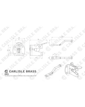 Auto Gate Catch Black