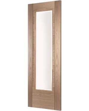 Iseo K4501 Oak 1-Light Unfinished Fire Door (FD30)