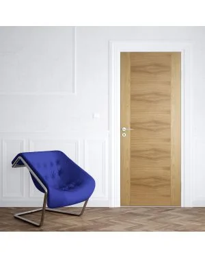 Iseo K4500 Oak Fire Door (FD30 - Made to Measure)