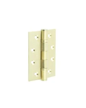 Jedo Stainless Steel  4" (102mm) Ball Bearing Hinges - Satin Brass