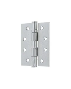 Jedo Stainless Steel  4" (102mm) Ball Bearing Hinges - Satin Stainless Steel