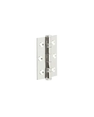 Jedo Stainless Steel  3" (76mm) Ball Bearing Hinges - Polished Stainless Steel