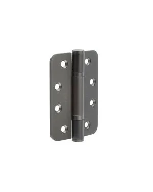 Jedo Stainless Steel  4" (102mm) Radiused Polymer Bearing Hinges - Dark Bronze