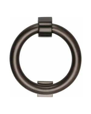 Heritage Brass Ring Knocker Matt Bronze finish