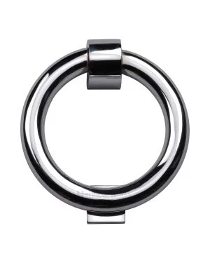 Heritage Brass Ring Knocker Polished Chrome finish