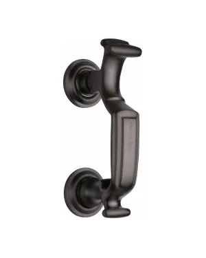 Heritage Brass Doctor Knocker Matt Bronze finish