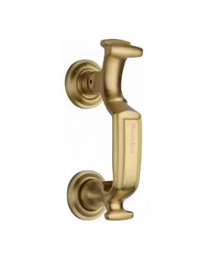 Heritage Brass Doctor Knocker Satin Brass finish
