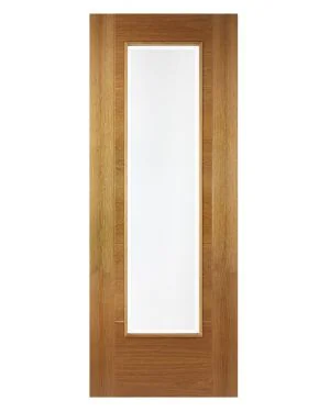 Iseo K4501 Oak 1-Light Fire Door (FD30 - Made to Measure)