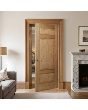 Launceston Oak Pre-Finished Fire Door (FD30) (Bespoke)