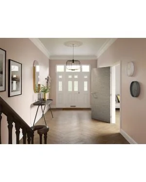 Portland Light Grey Fire Door (FD60)