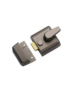 40mm Std. Nightlatch Matt Bronze Finish