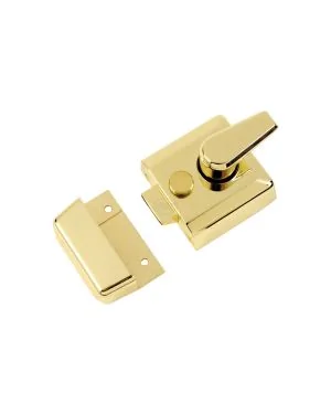 40mm Std. Nightlatch Polished Brass Finish