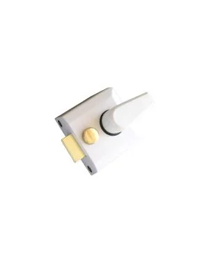 40mm Std. Nightlatch White Finish